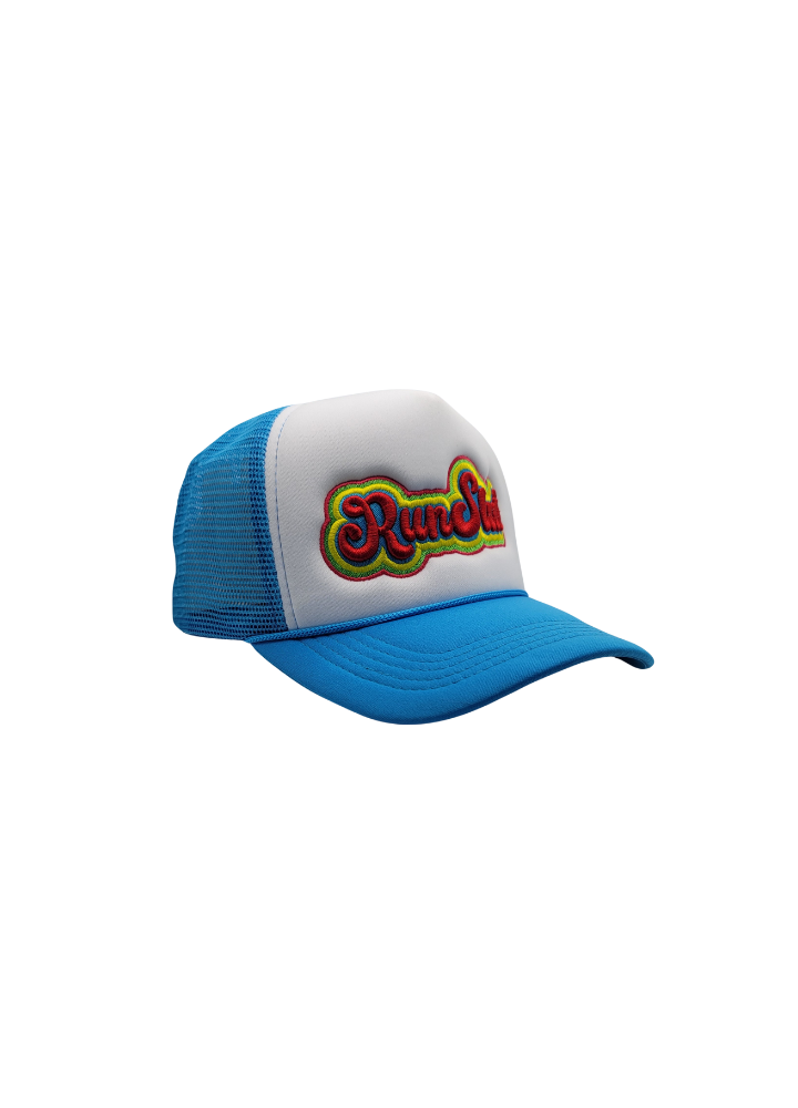 RunSlut Blue Trucker Hat